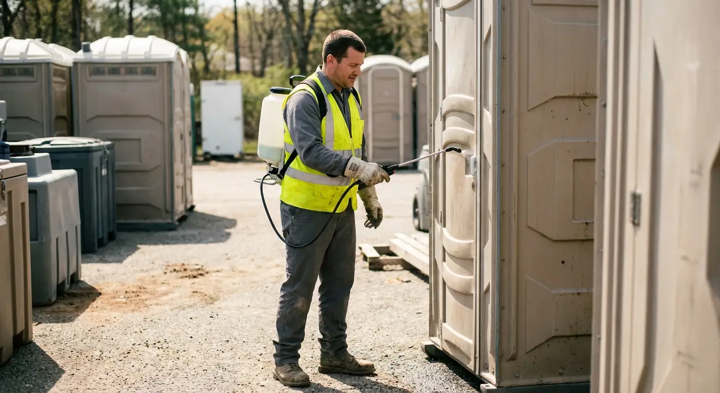 Sanitation safety protocols and portable restroom rental in Little Rock, AR