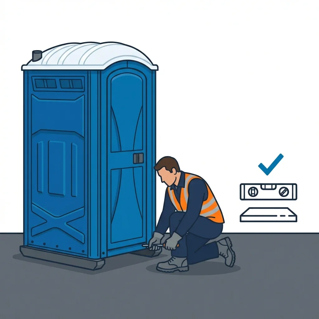 Infographic detailing flat floor entry safety indicators and symptoms in Little Rock, AR